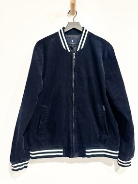 Ben Sherman Navy Corduroy Jacket Size Large